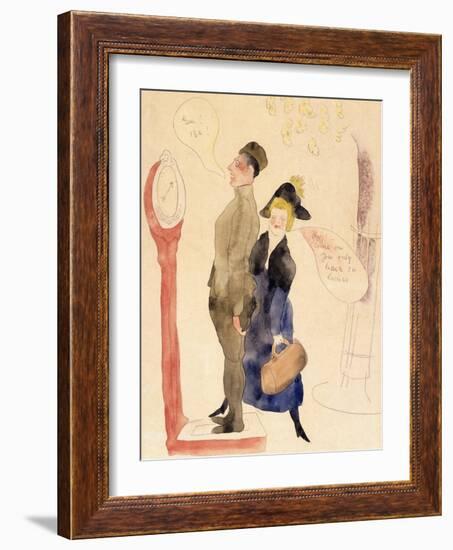 On Leave-Charles Demuth-Framed Giclee Print