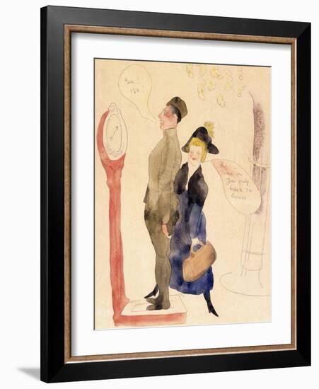 On Leave-Charles Demuth-Framed Giclee Print