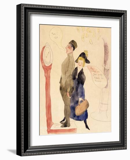 On Leave-Charles Demuth-Framed Giclee Print