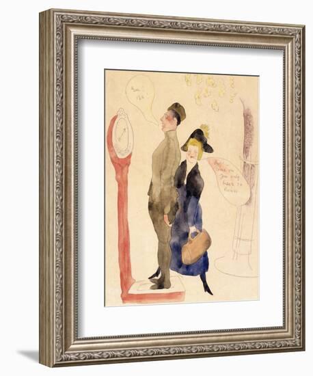 On Leave-Charles Demuth-Framed Giclee Print