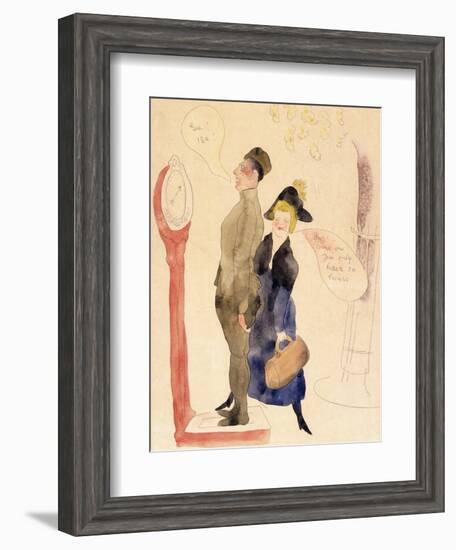 On Leave-Charles Demuth-Framed Giclee Print