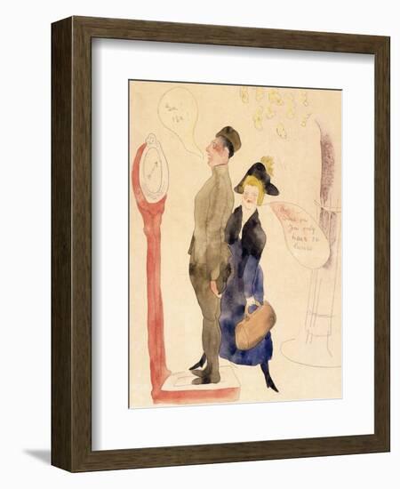 On Leave-Charles Demuth-Framed Giclee Print