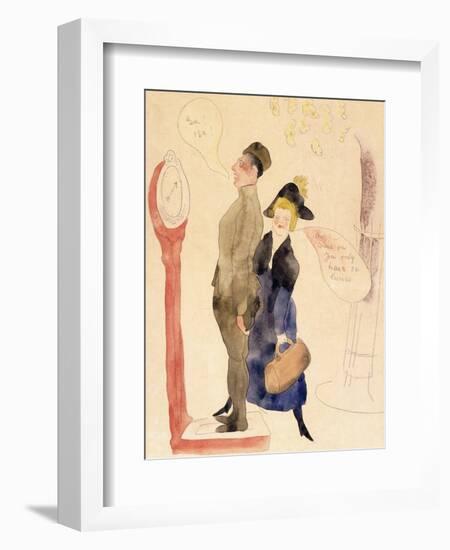 On Leave-Charles Demuth-Framed Giclee Print