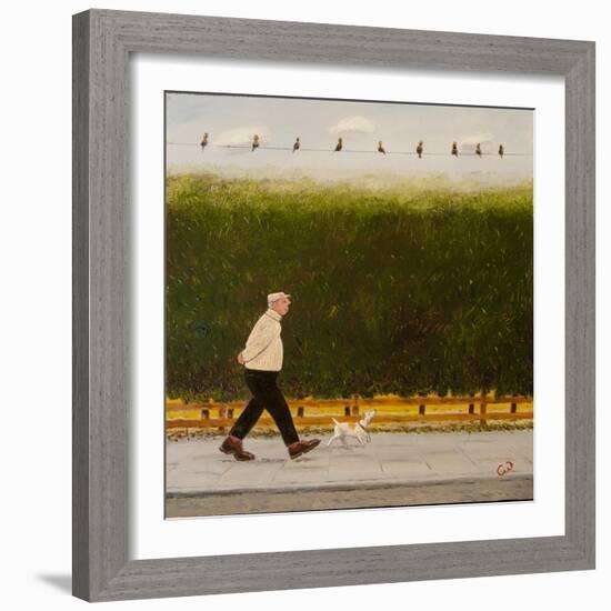 On-Line, 2016, (Oil on Panel)-Chris Ross Williamson-Framed Giclee Print