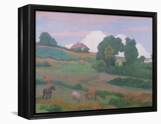 On Luppitt Common, No. 1, 1924-Robert Polhill Bevan-Framed Premier Image Canvas