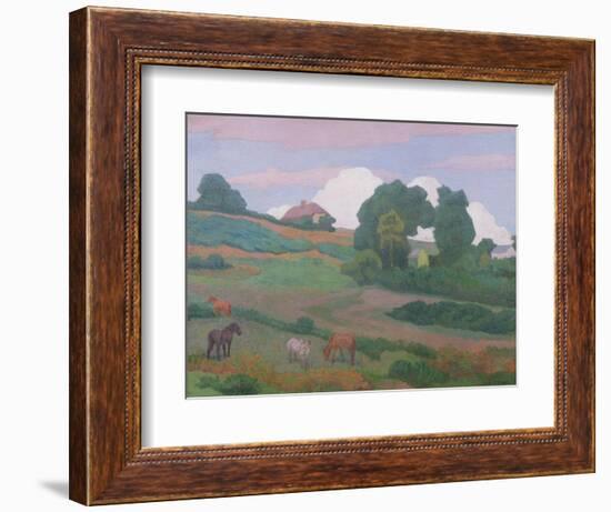 On Luppitt Common, No. 1, 1924-Robert Polhill Bevan-Framed Giclee Print