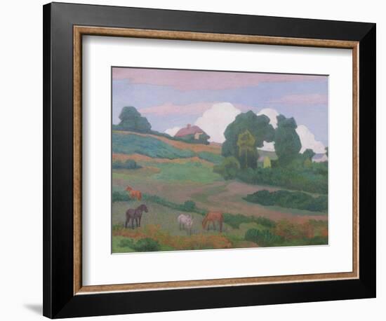 On Luppitt Common, No. 1, 1924-Robert Polhill Bevan-Framed Giclee Print