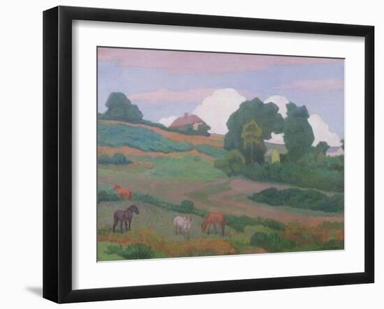 On Luppitt Common, No. 1, 1924-Robert Polhill Bevan-Framed Giclee Print