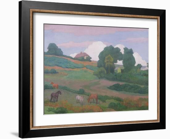 On Luppitt Common, No. 1, 1924-Robert Polhill Bevan-Framed Giclee Print