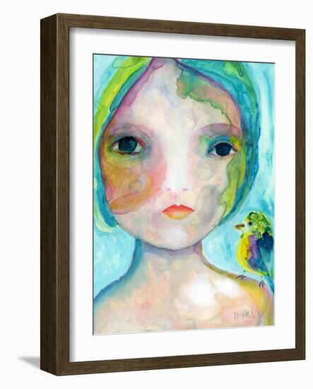 On My Shoulder-Wyanne-Framed Giclee Print