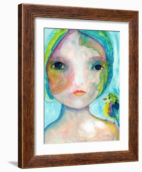 On My Shoulder-Wyanne-Framed Giclee Print