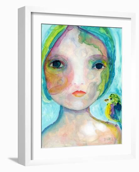 On My Shoulder-Wyanne-Framed Giclee Print