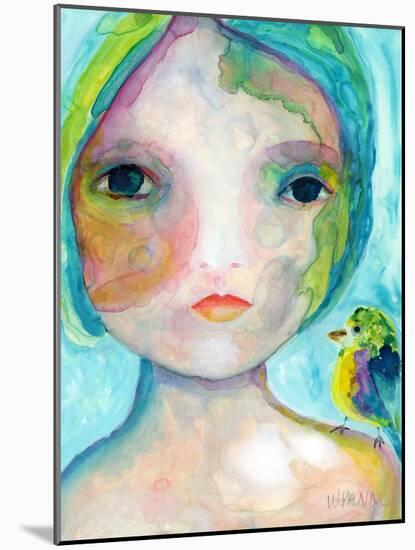 On My Shoulder-Wyanne-Mounted Giclee Print