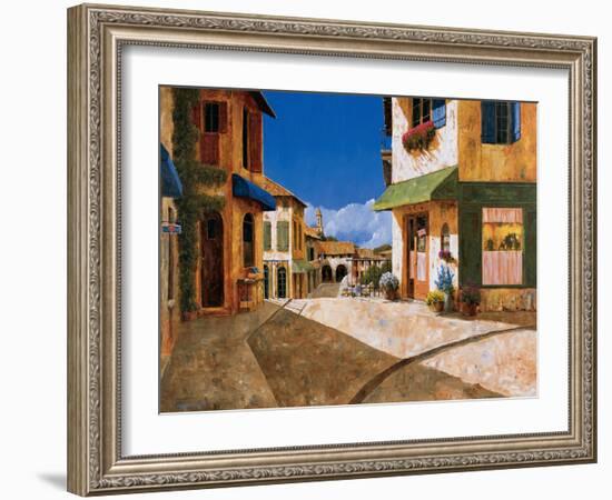 On My Way to the Market-Gilles Archambault-Framed Art Print