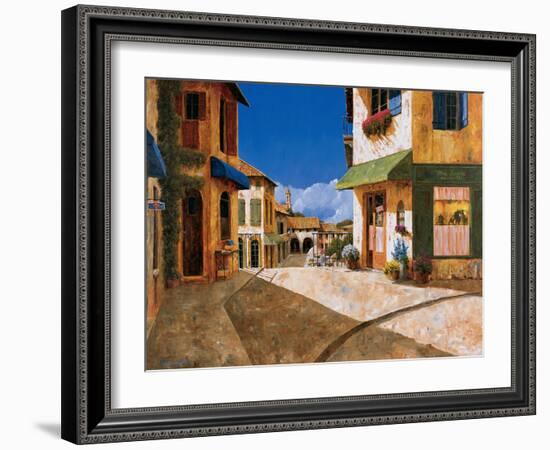 On My Way to the Market-Gilles Archambault-Framed Art Print