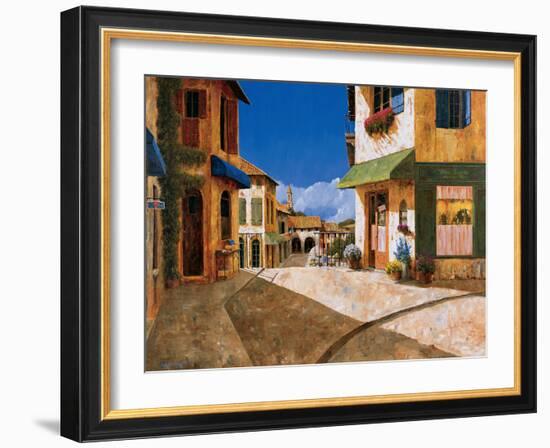 On My Way to the Market-Gilles Archambault-Framed Art Print