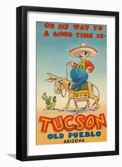 On My Way to Tucson, Arizona-null-Framed Art Print