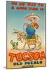 On My Way to Tucson, Arizona-null-Mounted Art Print