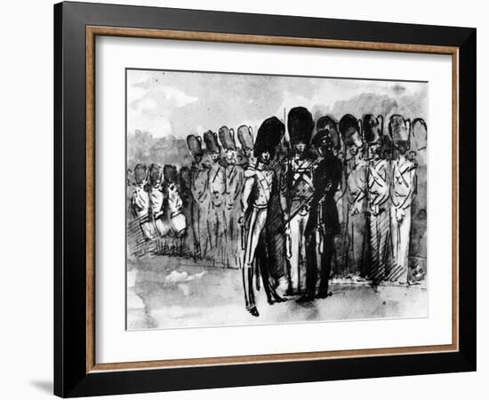 On Parade-Constantin Guys-Framed Giclee Print