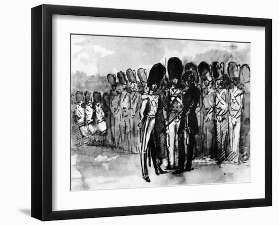 On Parade-Constantin Guys-Framed Giclee Print