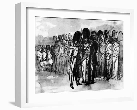 On Parade-Constantin Guys-Framed Giclee Print