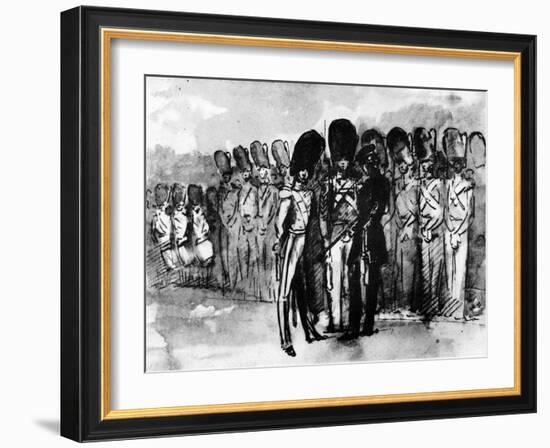 On Parade-Constantin Guys-Framed Giclee Print