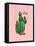 On Pink 3-Kimberly Allen-Framed Stretched Canvas