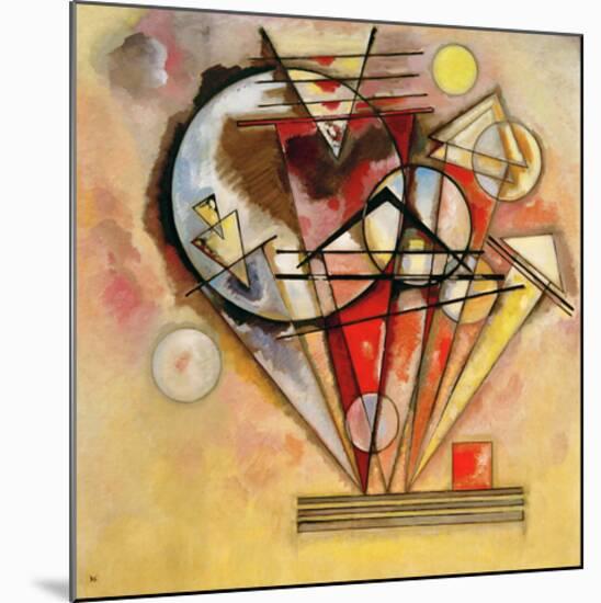 On Points, 1928-Wassily Kandinsky-Mounted Giclee Print