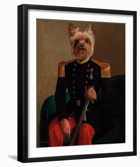 On Prend La Pose-Thierry Poncelet-Framed Premium Giclee Print