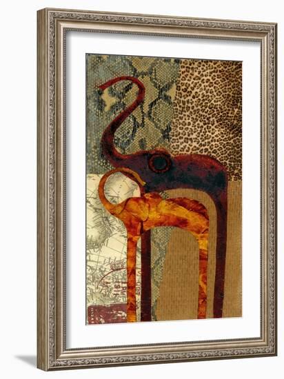 On Safari II-Janet Tava-Framed Art Print