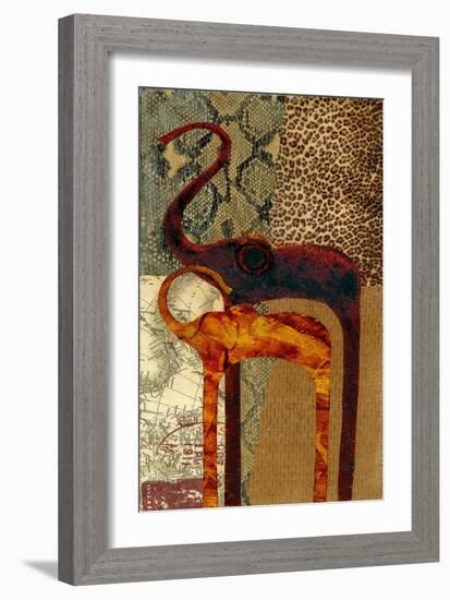 On Safari II-Janet Tava-Framed Art Print