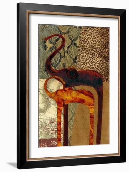 On Safari II-Janet Tava-Framed Art Print