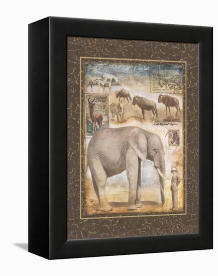 On Safari, no. 3-Tina Chaden-Framed Stretched Canvas