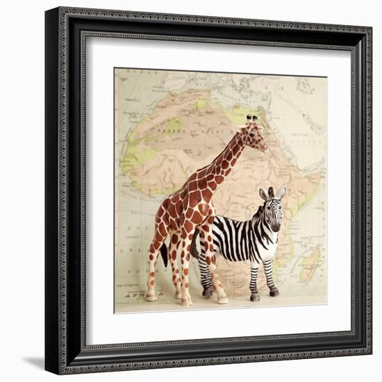 On Safari-Susannah Tucker-Framed Art Print