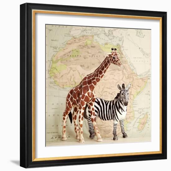 On Safari-Susannah Tucker-Framed Art Print