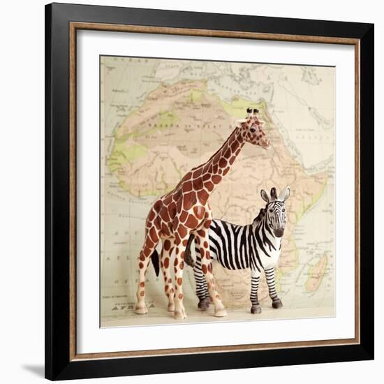 On Safari-Susannah Tucker-Framed Premium Giclee Print