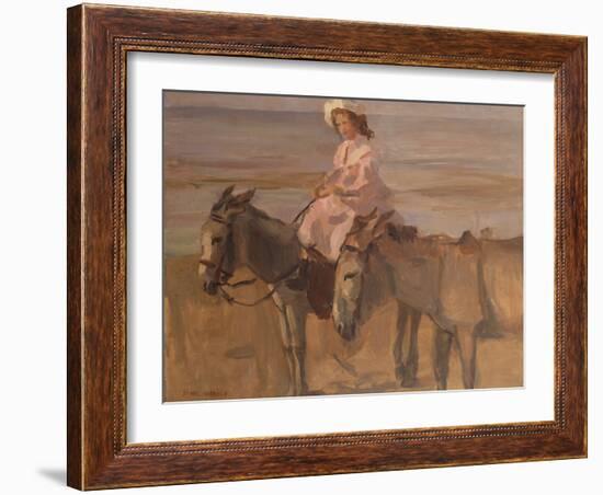 On Scheveningen Beach-Isaac Israels-Framed Giclee Print