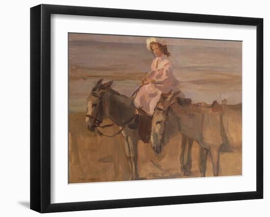 On Scheveningen Beach-Isaac Israels-Framed Giclee Print