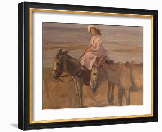 On Scheveningen Beach-Isaac Israels-Framed Giclee Print