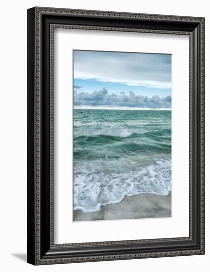 On Shore-Mary Lou Johnson-Framed Art Print