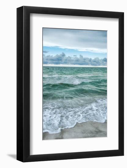 On Shore-Mary Lou Johnson-Framed Art Print