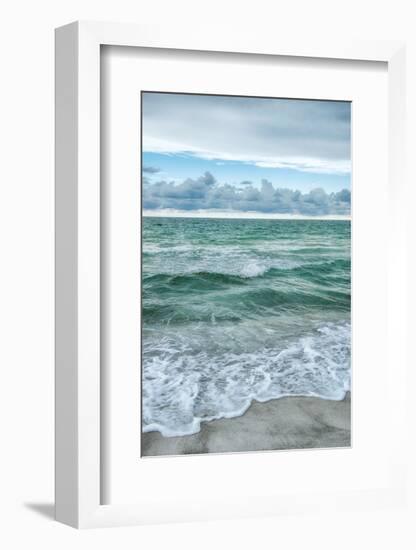 On Shore-Mary Lou Johnson-Framed Art Print