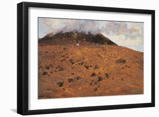 On Slopes of Vesuvius, 1871-Giuseppe De Nittis-Framed Giclee Print