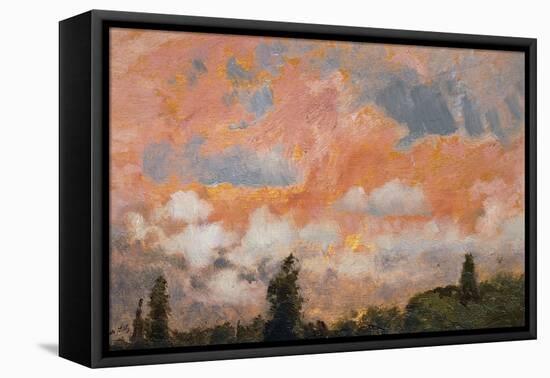 On Slopes of Vesuvius, 1871-Giuseppe De Nittis-Framed Premier Image Canvas