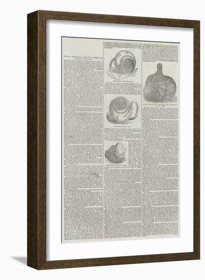 On Some Remarkable Examples of Irregular Growth in the Oyster-null-Framed Giclee Print