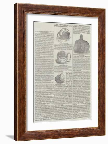 On Some Remarkable Examples of Irregular Growth in the Oyster-null-Framed Giclee Print