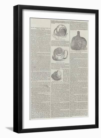 On Some Remarkable Examples of Irregular Growth in the Oyster-null-Framed Giclee Print