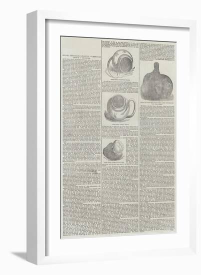 On Some Remarkable Examples of Irregular Growth in the Oyster-null-Framed Giclee Print