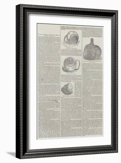 On Some Remarkable Examples of Irregular Growth in the Oyster-null-Framed Giclee Print