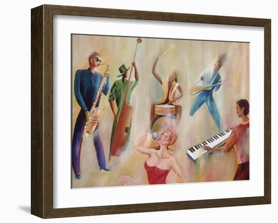 On Stage, 2008-Ikahl Beckford-Framed Giclee Print